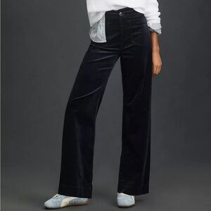 The Colette Corduroy Full Length Wide Leg Pants